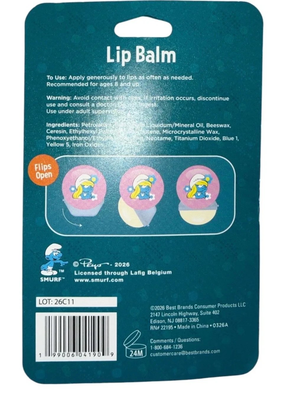 Smurfs Lip Balm